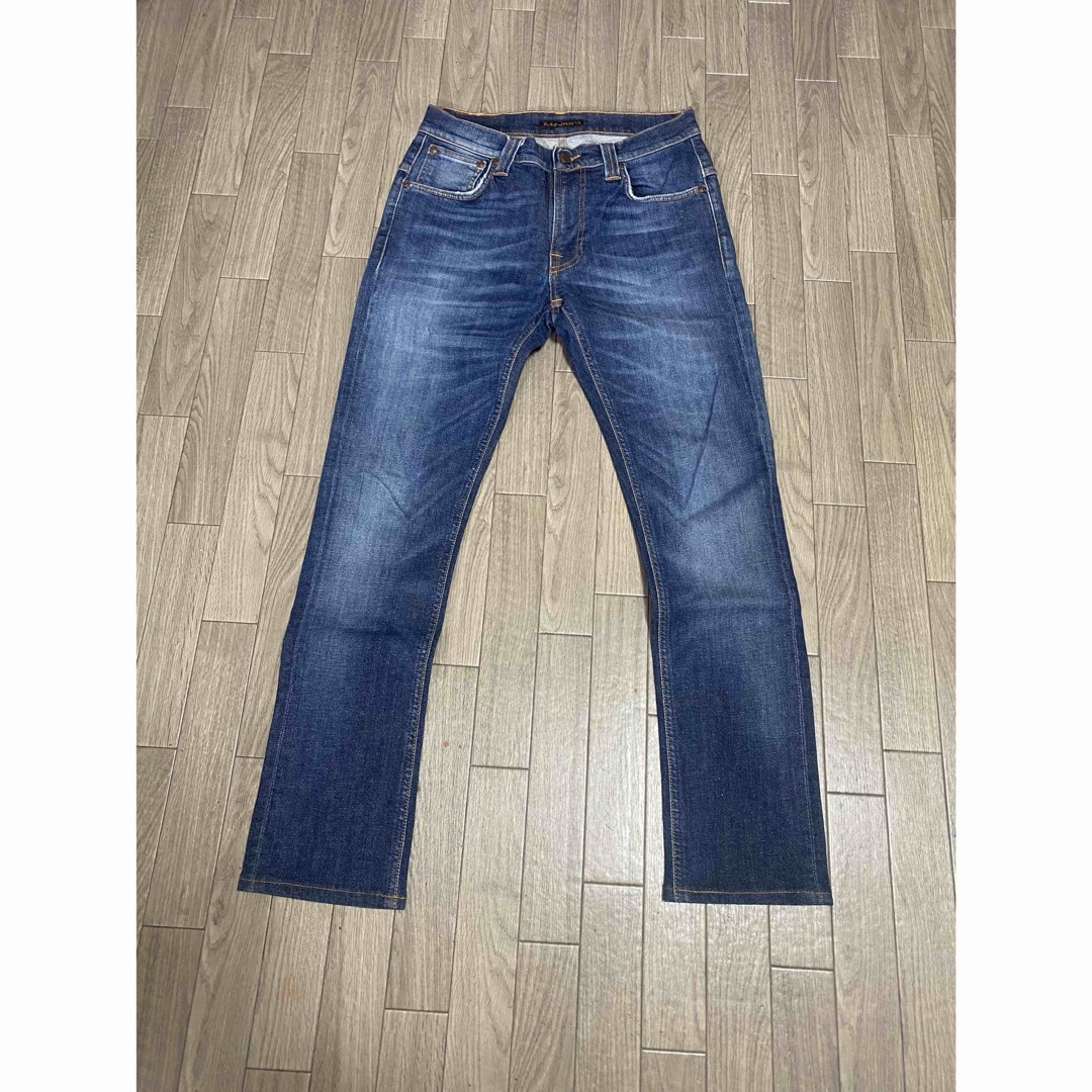 Nudie Jeans(ヌーディジーンズ)のnudie  jeans テーパードデニム　ヌーディージーンズ メンズのパンツ(デニム/ジーンズ)の商品写真