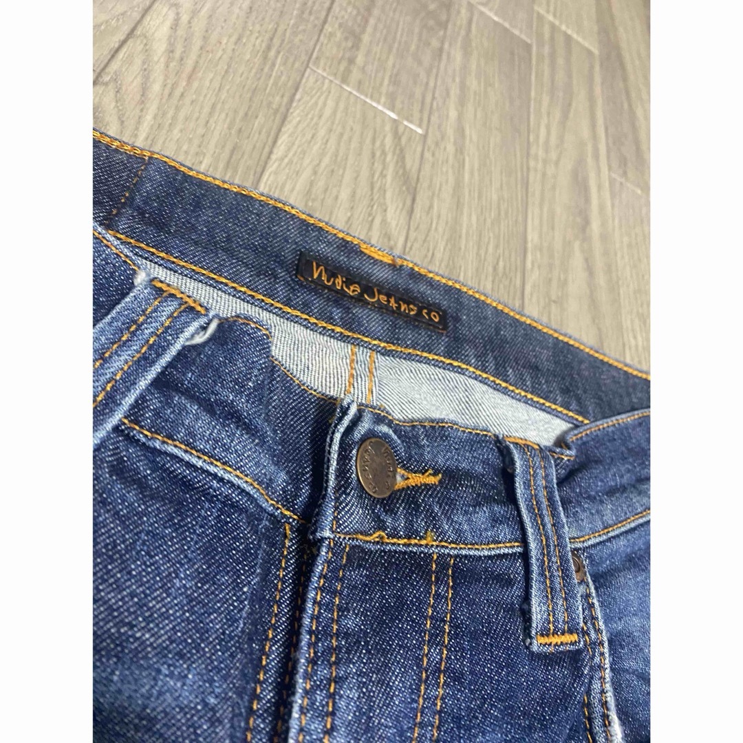 Nudie Jeans(ヌーディジーンズ)のnudie  jeans テーパードデニム　ヌーディージーンズ メンズのパンツ(デニム/ジーンズ)の商品写真