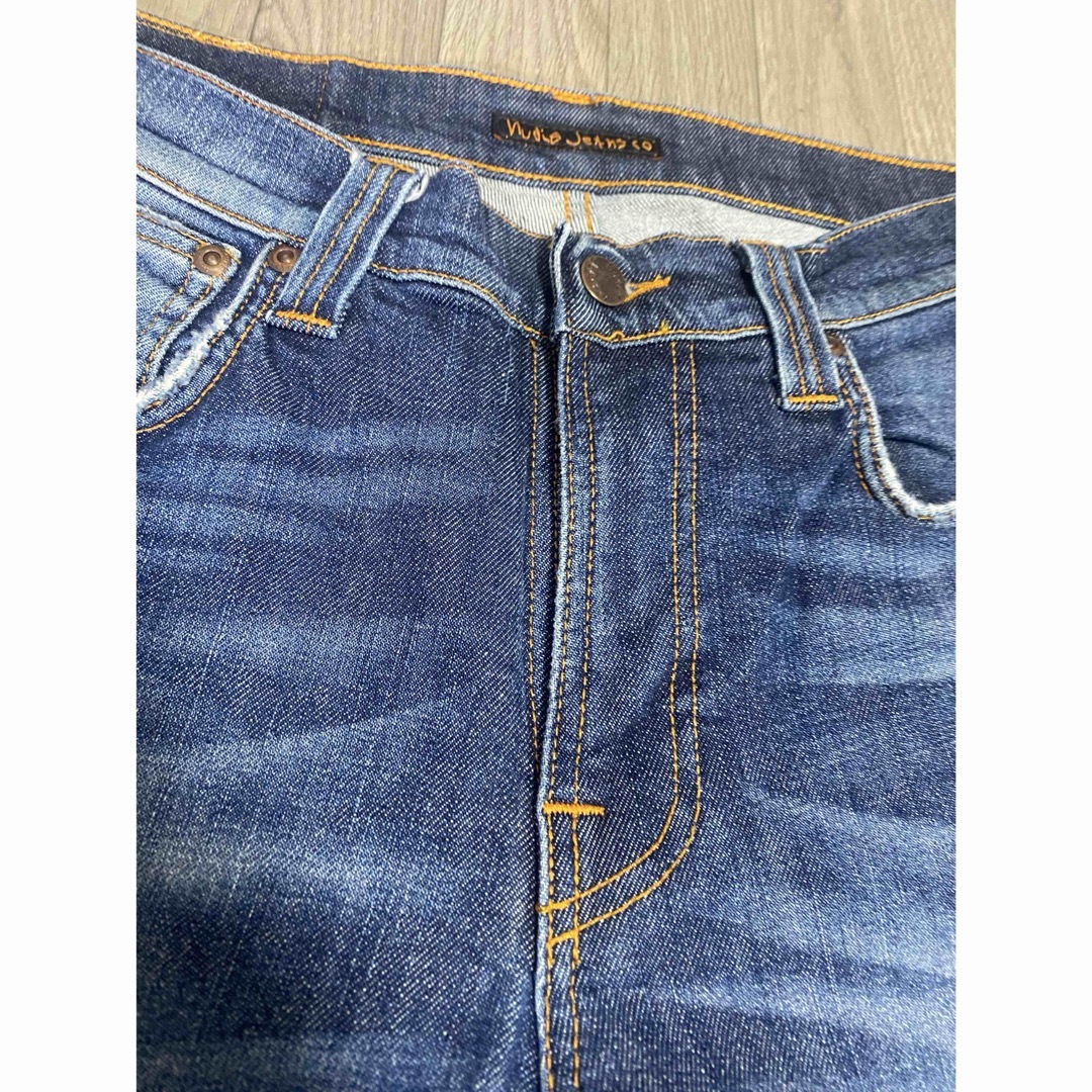 Nudie Jeans(ヌーディジーンズ)のnudie  jeans テーパードデニム　ヌーディージーンズ メンズのパンツ(デニム/ジーンズ)の商品写真