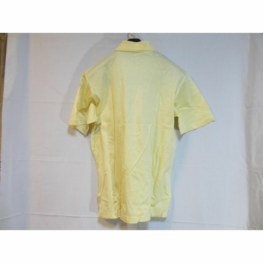 Dunhill(ダンヒル)のdunhill ダンヒル　半袖 イエロー ポロシャツ イタリア製 Ｌサイズ程度 メンズのトップス(ポロシャツ)の商品写真