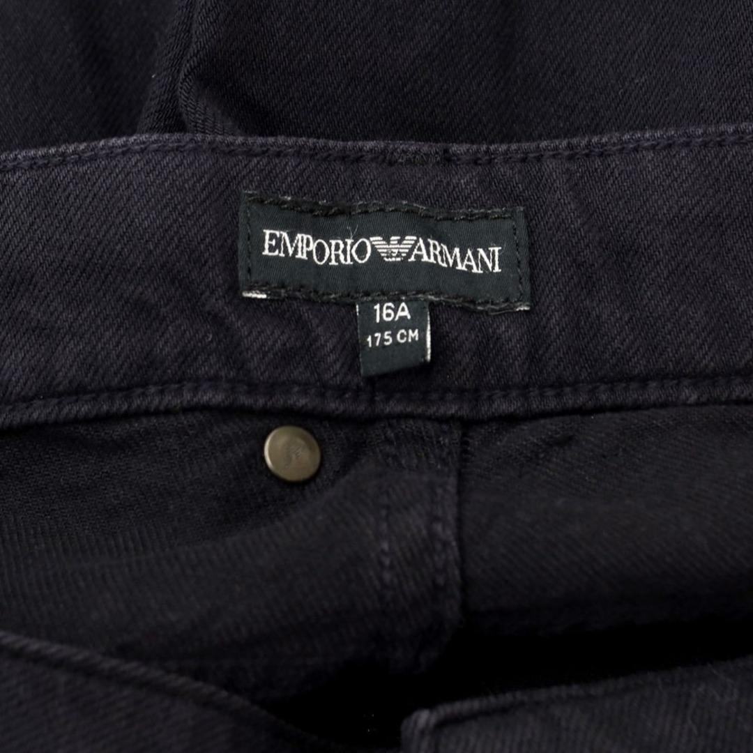 Emporio Armani(エンポリオアルマーニ)の【中古】エンポリオ アルマーニ EMPORIO ARMANI コットン系 ショートパンツ ダークネイビー【サイズ16A】【ボーイズ】 メンズのパンツ(ショートパンツ)の商品写真