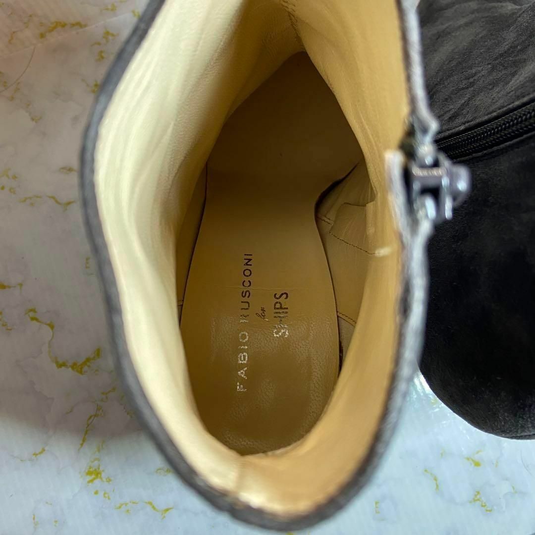 FABIO RUSCONI(ファビオルスコーニ)の✨シップスコラボ✨美品 ファビオルスコーニ スエード 38サイズ(25cm) レディースの靴/シューズ(ブーティ)の商品写真