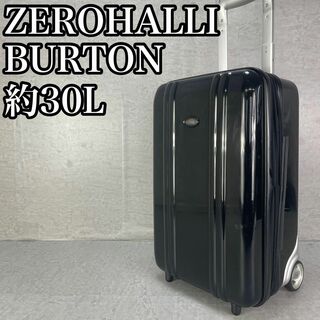 ゼロハリバートン(ZERO HALLIBURTON)の良品　ゼロハリバートン　キャリーバッグ　スーツケース　エクスパンダブル　出張　黒(トラベルバッグ/スーツケース)