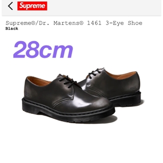 シュプリーム(Supreme)のSupreme Dr. Martens 1461 3Eye Shoe Black(スニーカー)