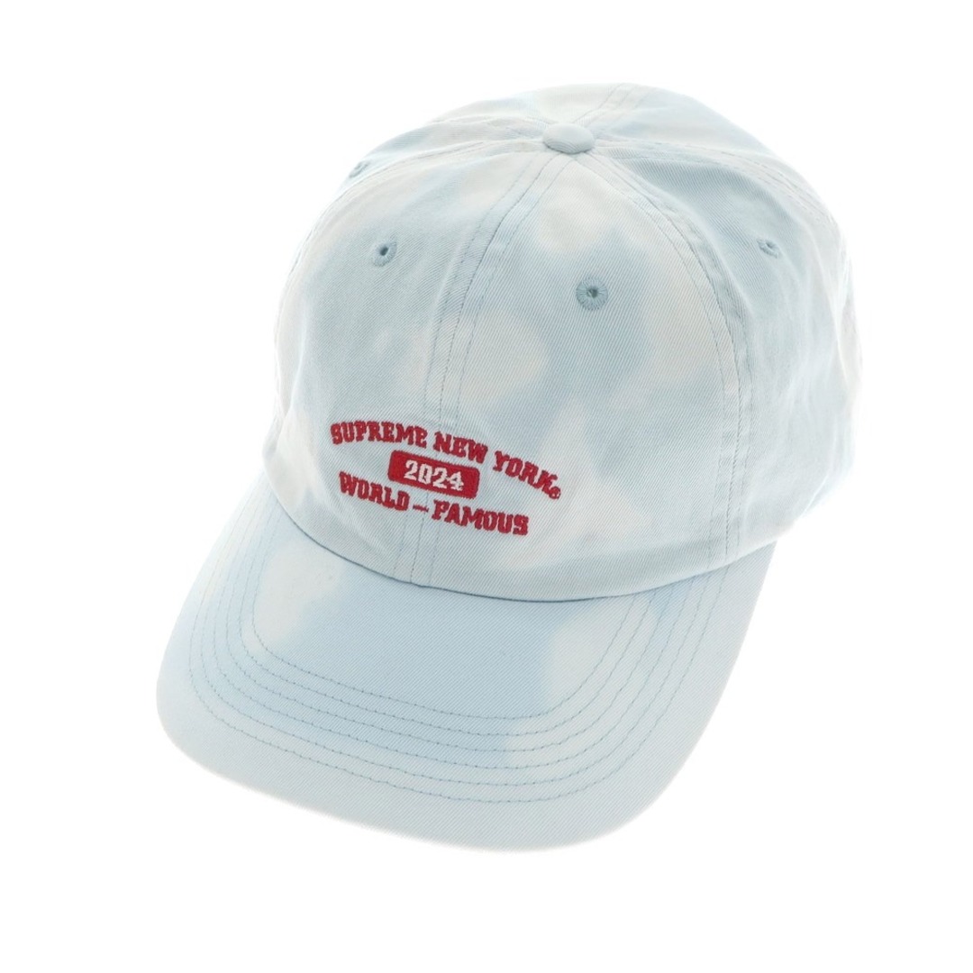 Supreme(シュプリーム)の【中古】シュプリーム Supreme 2024年春夏 New York Arc 6-Panel ベースボール キャップ ライトブルーxホワイト【サイズONE　SIZE（58cm）】【メンズ】 メンズの帽子(キャップ)の商品写真