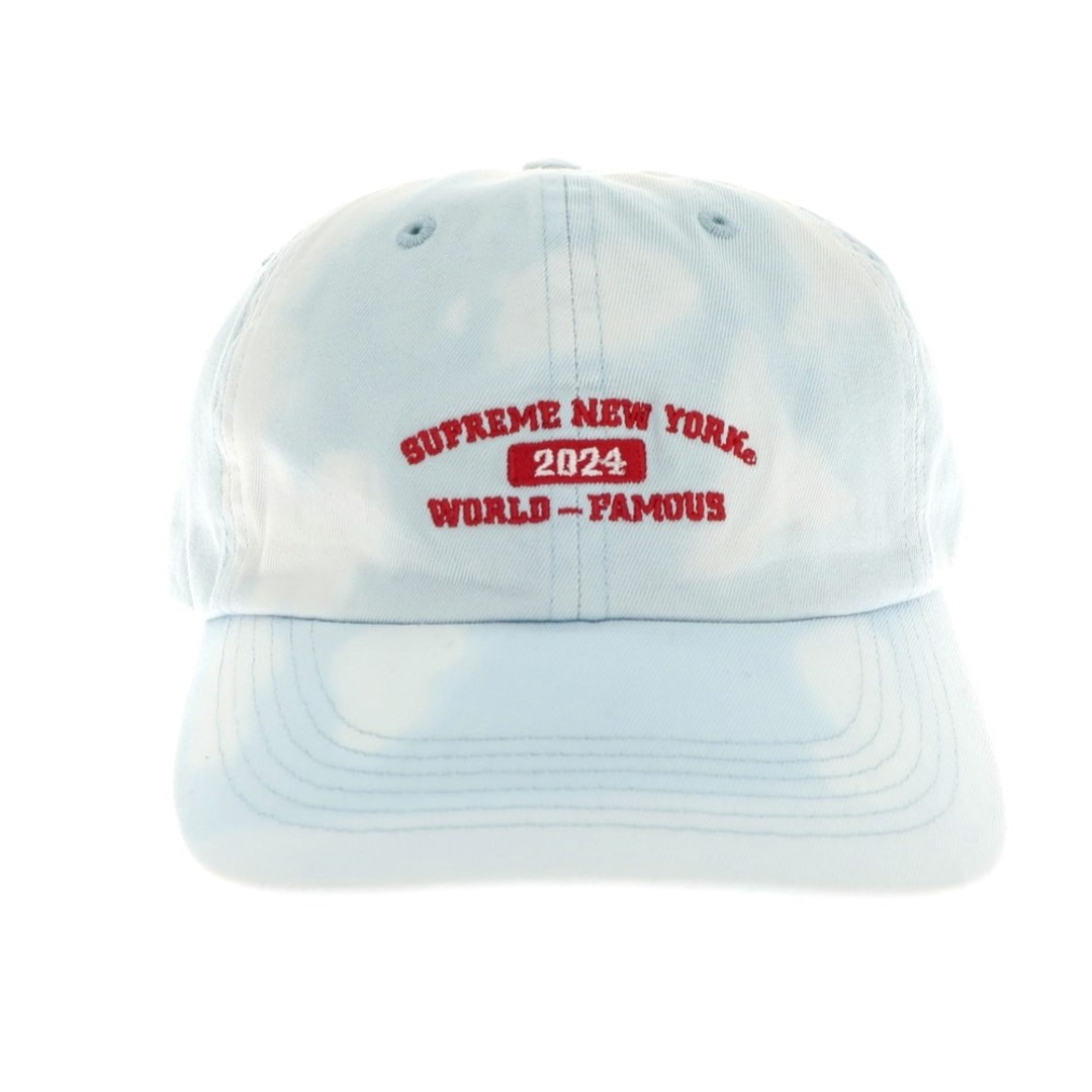 Supreme(シュプリーム)の【中古】シュプリーム Supreme 2024年春夏 New York Arc 6-Panel ベースボール キャップ ライトブルーxホワイト【サイズONE　SIZE（58cm）】【メンズ】 メンズの帽子(キャップ)の商品写真