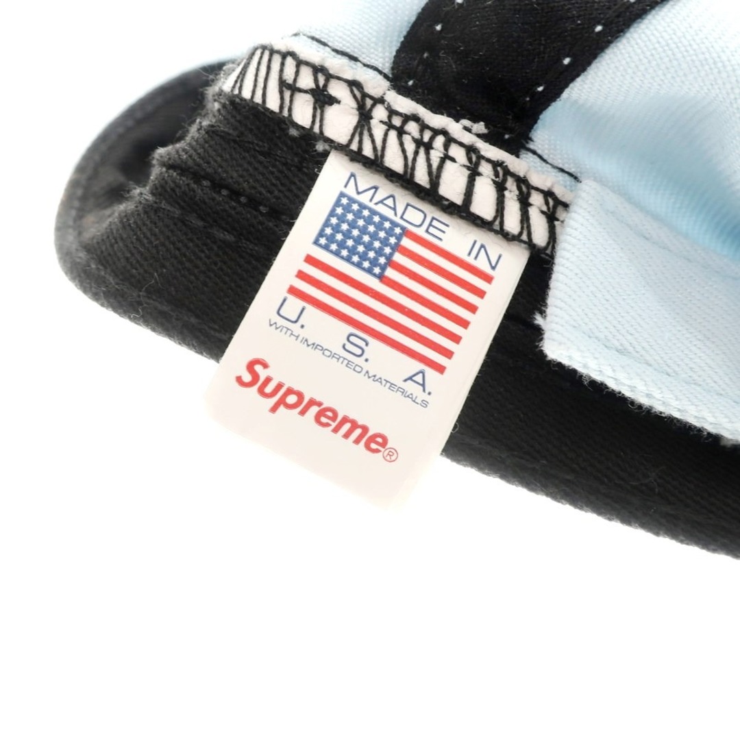 Supreme(シュプリーム)の【中古】シュプリーム Supreme 2024年春夏 New York Arc 6-Panel ベースボール キャップ ライトブルーxホワイト【サイズONE　SIZE（58cm）】【メンズ】 メンズの帽子(キャップ)の商品写真