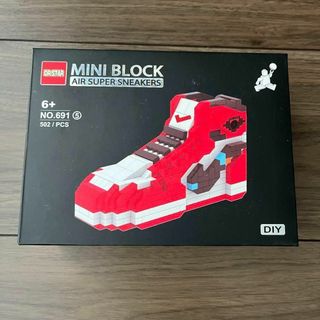 【新品未使用】MINI BLOCK AIR SUPER SNEAKERS レゴ5(知育玩具)