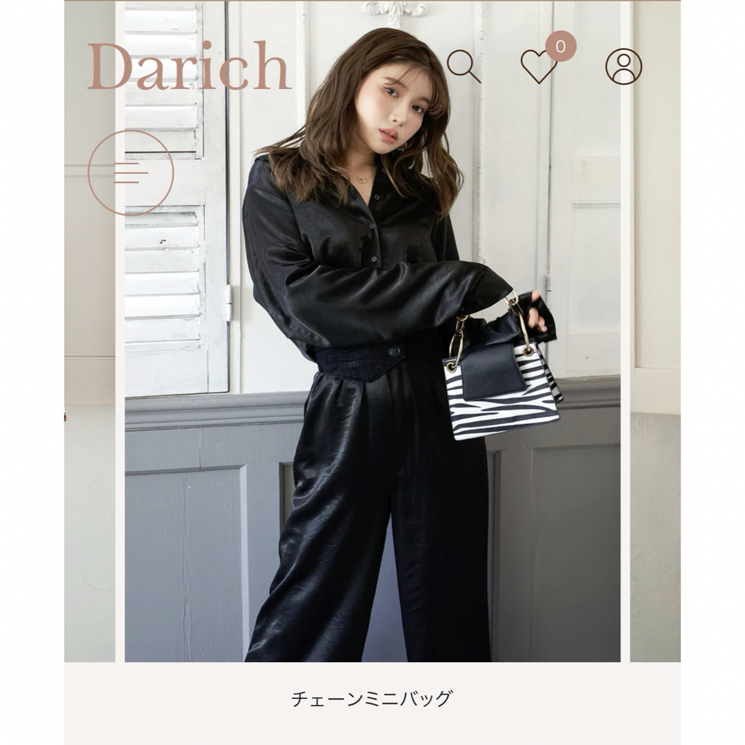 Darich(ダーリッチ)のダーリッチチェーンバッグ レディースのバッグ(ショルダーバッグ)の商品写真