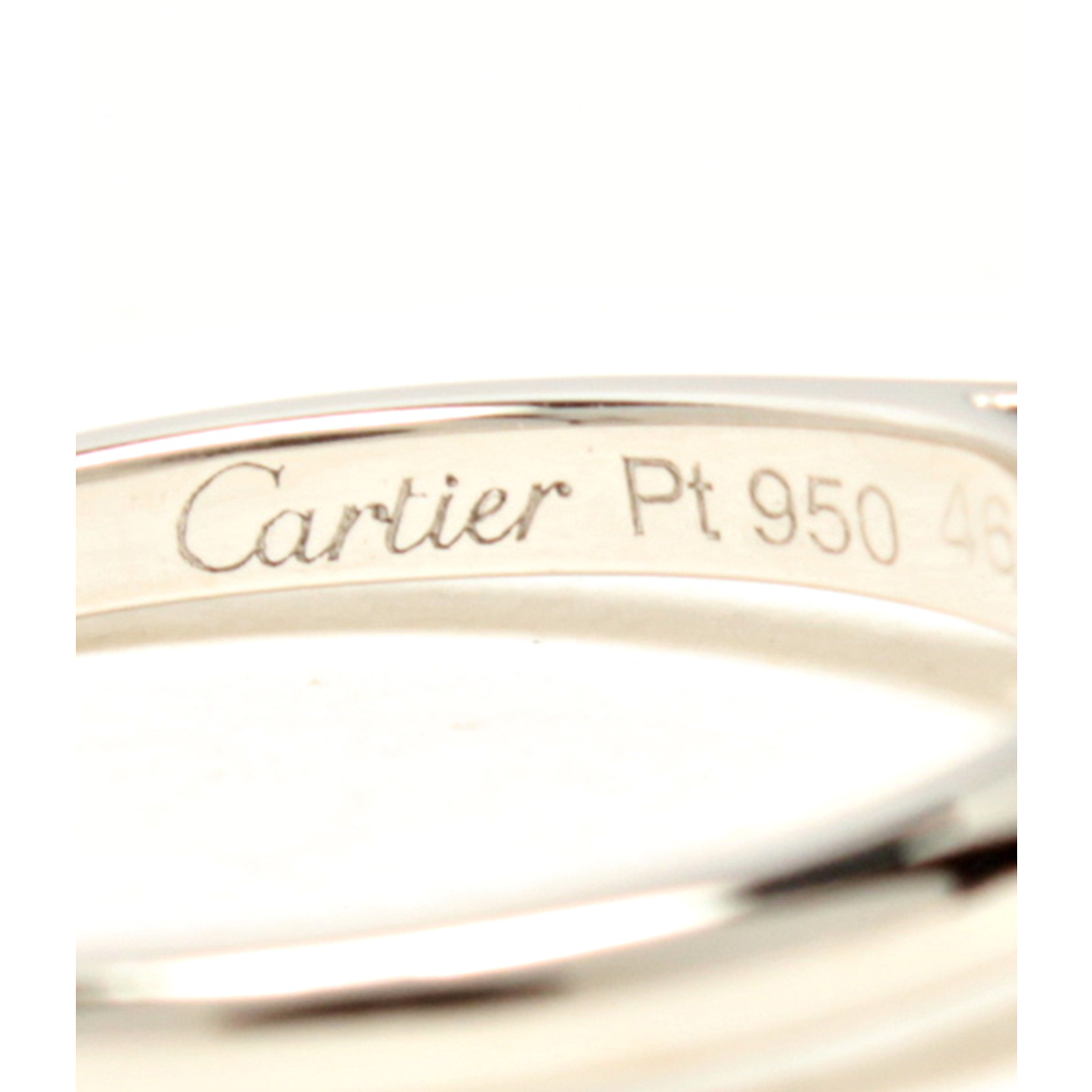 Cartier(カルティエ)の美品 カルティエ リング 指輪 Pt950 D0.35ct レディース 5号 レディースのアクセサリー(リング(指輪))の商品写真