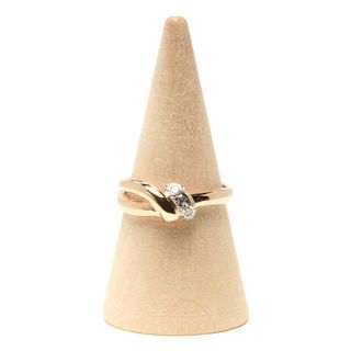 スタージュエリー(STAR JEWELRY)の美品 スタージュエリー リング 指輪 K18 Pt900 レディース 10(リング(指輪))