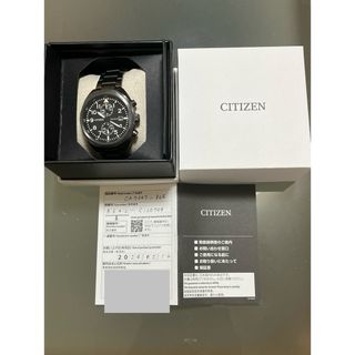 シチズン(CITIZEN)の未使用 シチズン レコードレーベル エコドライブ 腕時計 CA7047-86E(腕時計(アナログ))