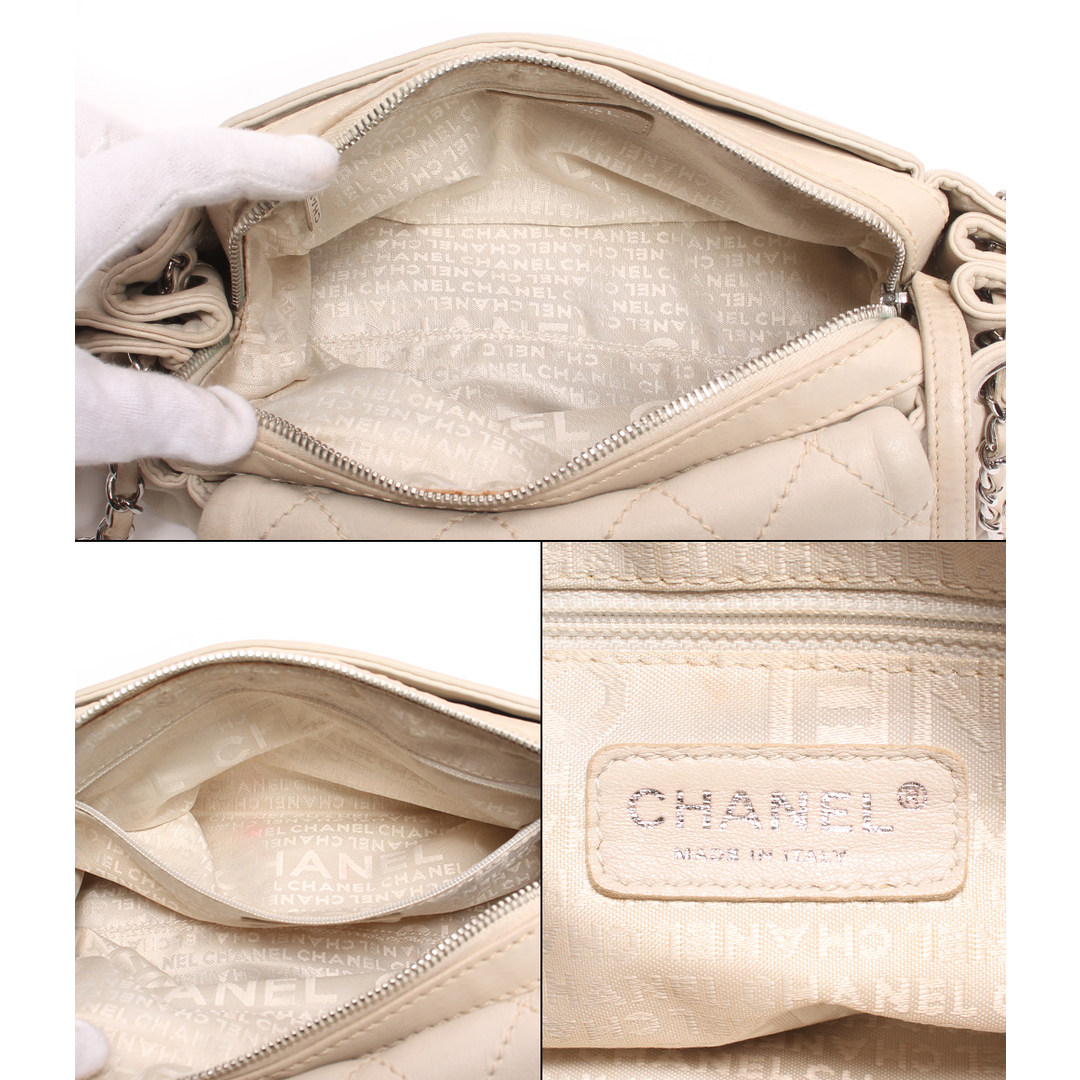 CHANEL(シャネル)のシャネル レザーワンショルダーバッグ ココマーク シルバー金具 レディース レディースのバッグ(ショルダーバッグ)の商品写真