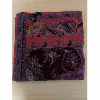 ETRO - 美品　エトロ　ペイズリー柄　カシミア　大判　ストール