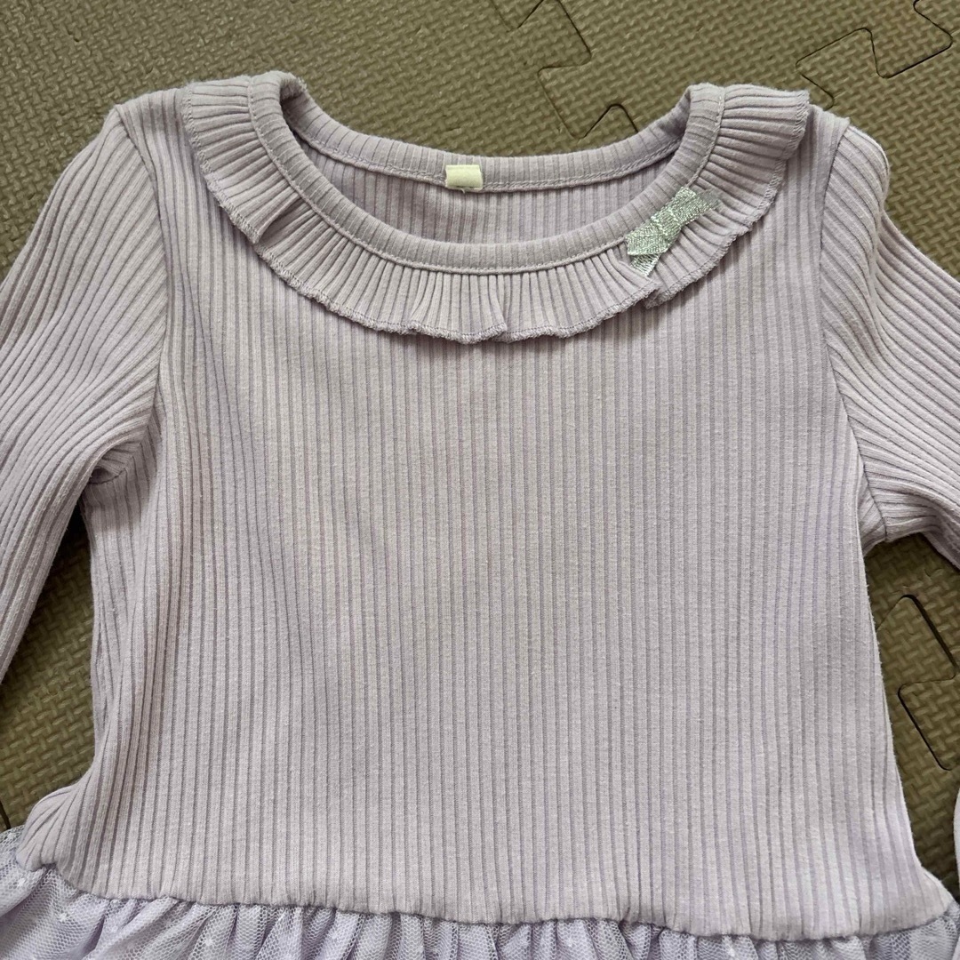 しまむら(シマムラ)の【しまむら】レースワンピース　130 キッズ/ベビー/マタニティのキッズ服女の子用(90cm~)(ワンピース)の商品写真