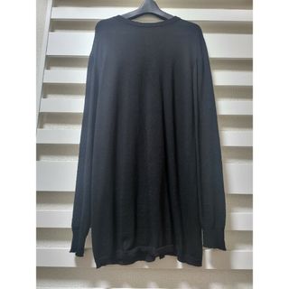 リックオウエンス(Rick Owens)のrick owens リックオウエンス　オーバーサイズ ラウンドネック ニット(ニット/セーター)