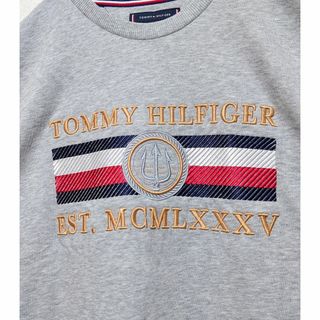 トミーヒルフィガー(TOMMY HILFIGER)の新品タグ付　トミーヒルフィガー ビックロゴ 刺繍 Ｔシャツ(Tシャツ/カットソー(半袖/袖なし))