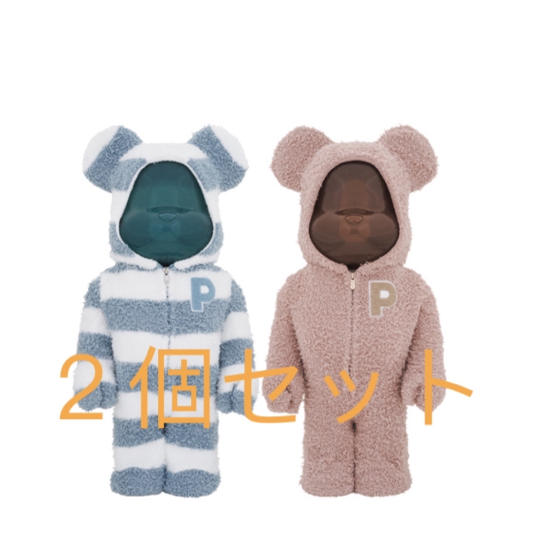 BE@RBRICK(ベアブリック)のs様 専用GELATO PIQUE  400％ (MINT+BEIGE) ハンドメイドのおもちゃ(フィギュア)の商品写真