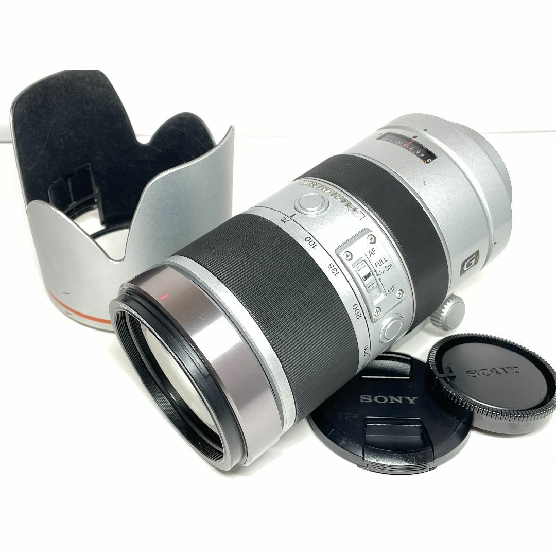 SONY(ソニー)のソニー 70-400mm F4-5.6 G SSM(SAL70400G) スマホ/家電/カメラのカメラ(レンズ(ズーム))の商品写真