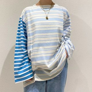 【新品】Le minor×TOMORROWLAND ビッグバスクシャツ