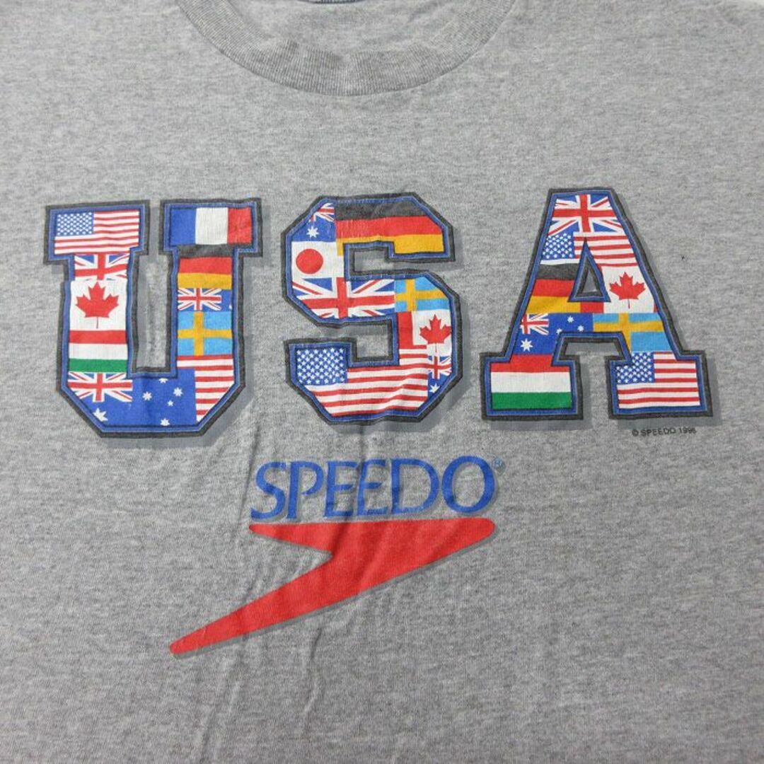 L☆古着 スピード SPEEDO 半袖 ビンテージ Tシャツ メンズ 90 L☆古着 スピード SPEEDO 半袖 ビンテージ Tシャツ メンズ 90