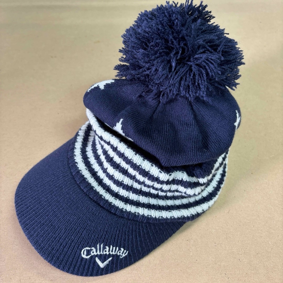 Callaway - 【新品タグ付き】キャロウェイ 3way ニット キャップ サン