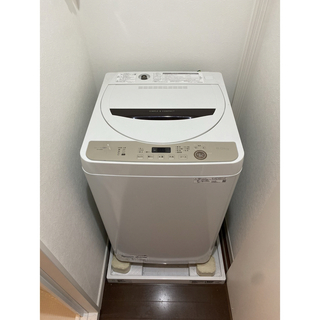 シャープ(SHARP)の⭐️極美品⭐️都内近郊送料　設置無料　2021年製　シャープ6kg 洗濯機(洗濯機)