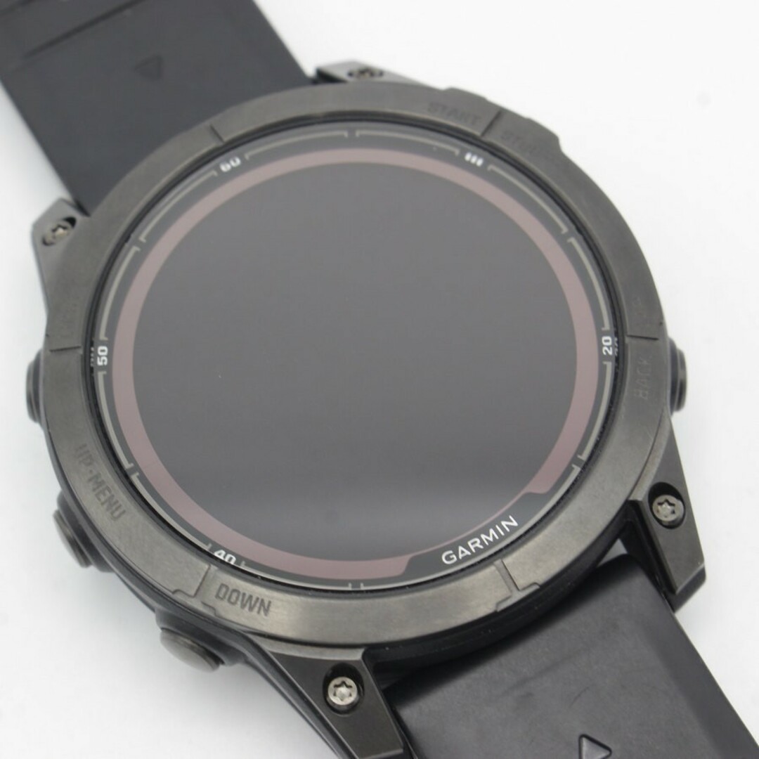 GARMIN(ガーミン)の【美品】GARMIN fenix 7 Pro Sapphire Dual Power 010-02777-52 Ti Carbon Gray DLC / Black スマートウォッチ フェニックス セブン プロ ガーミン 本体 メンズの時計(腕時計(デジタル))の商品写真