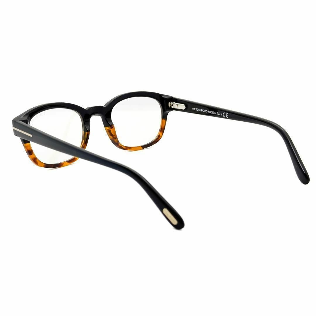 TOM FORD EYEWEAR(トムフォードアイウェア)の【新品/匿名】トムフォード PCメガネ TF5808 ブラック ハバナ イタリア メンズのファッション小物(サングラス/メガネ)の商品写真