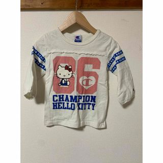 Champion - 【Champion】キティちゃん　七部袖Tシャツ　110