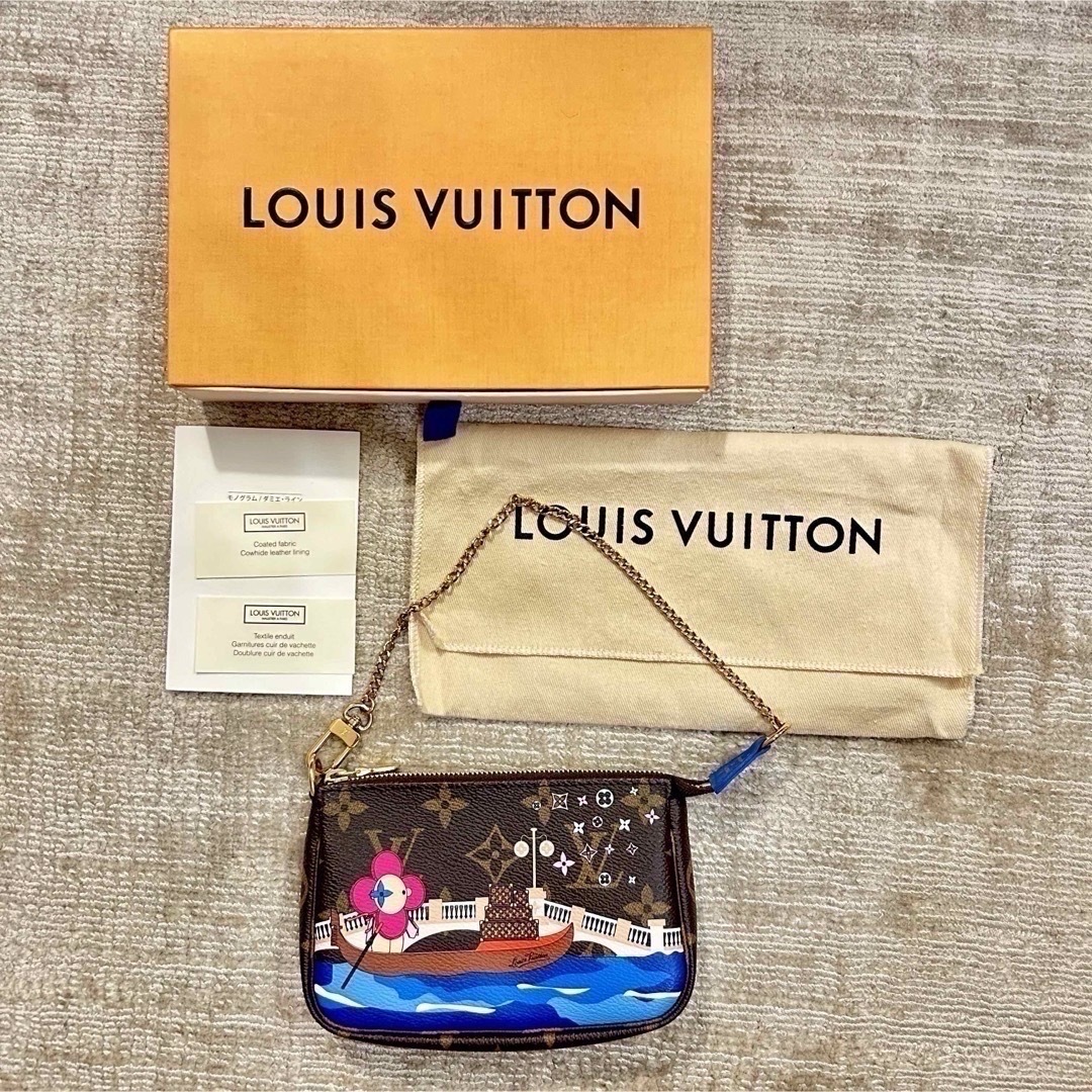 LOUIS VUITTON(ルイヴィトン)のLouis Vuitton ルイヴィトン モノグラム ミニポシェット レディースのバッグ(クラッチバッグ)の商品写真