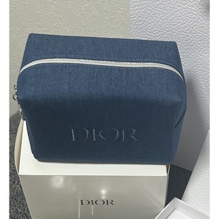 ディオール(Dior)の新品Diorディオール2024最新ノベルティデニムポーチのみ　(ノベルティグッズ)