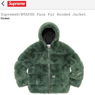 シュプリーム(Supreme)のSupreme®/WTAPS® Faux Fur Hooded Jacket(ブルゾン)