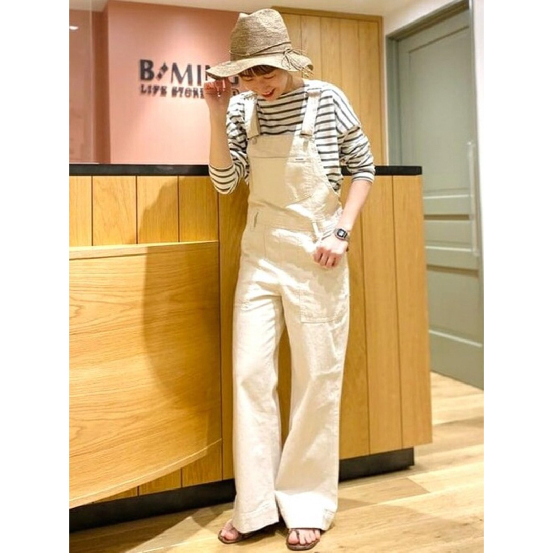 BEAMS(ビームス)のB:MING by BEAMS Wrangler / フレア サロペット レディースのパンツ(サロペット/オーバーオール)の商品写真