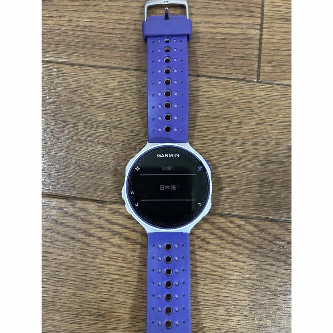 GARMIN(ガーミン)のGARMIN FOREATHLETE 230J PURPLESTRIKE スポーツ/アウトドアのスポーツ/アウトドア その他(その他)の商品写真