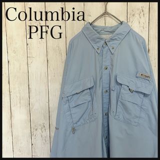 コロンビア(Columbia)のコロンビア PFG長袖BDフィッシングシャツワンポイント刺繍ロゴZ1097(シャツ)