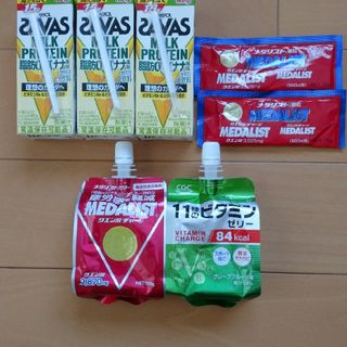 ザバス(SAVAS)の明治 ザバス  メダリスト など の 健康食品 7点(プロテイン)