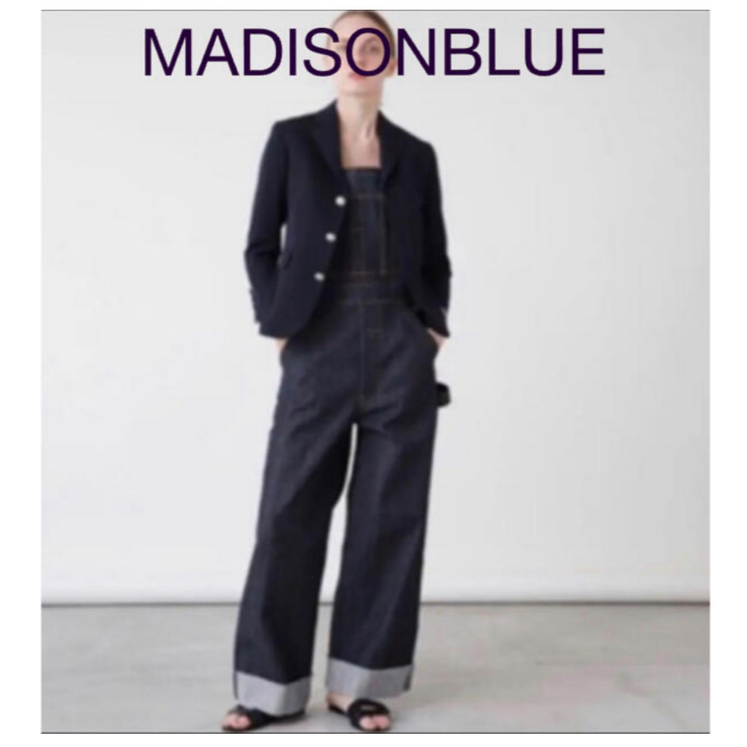 MADISONBLUE(マディソンブルー)のMADISONBLUE マディソンブルー セルビッチオーバーオール/01 レディースのパンツ(サロペット/オーバーオール)の商品写真