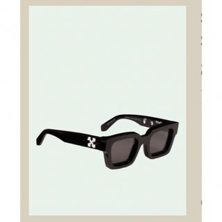 OFF-WHITE - off white SQUARED SUNGLASSES オフホワイト