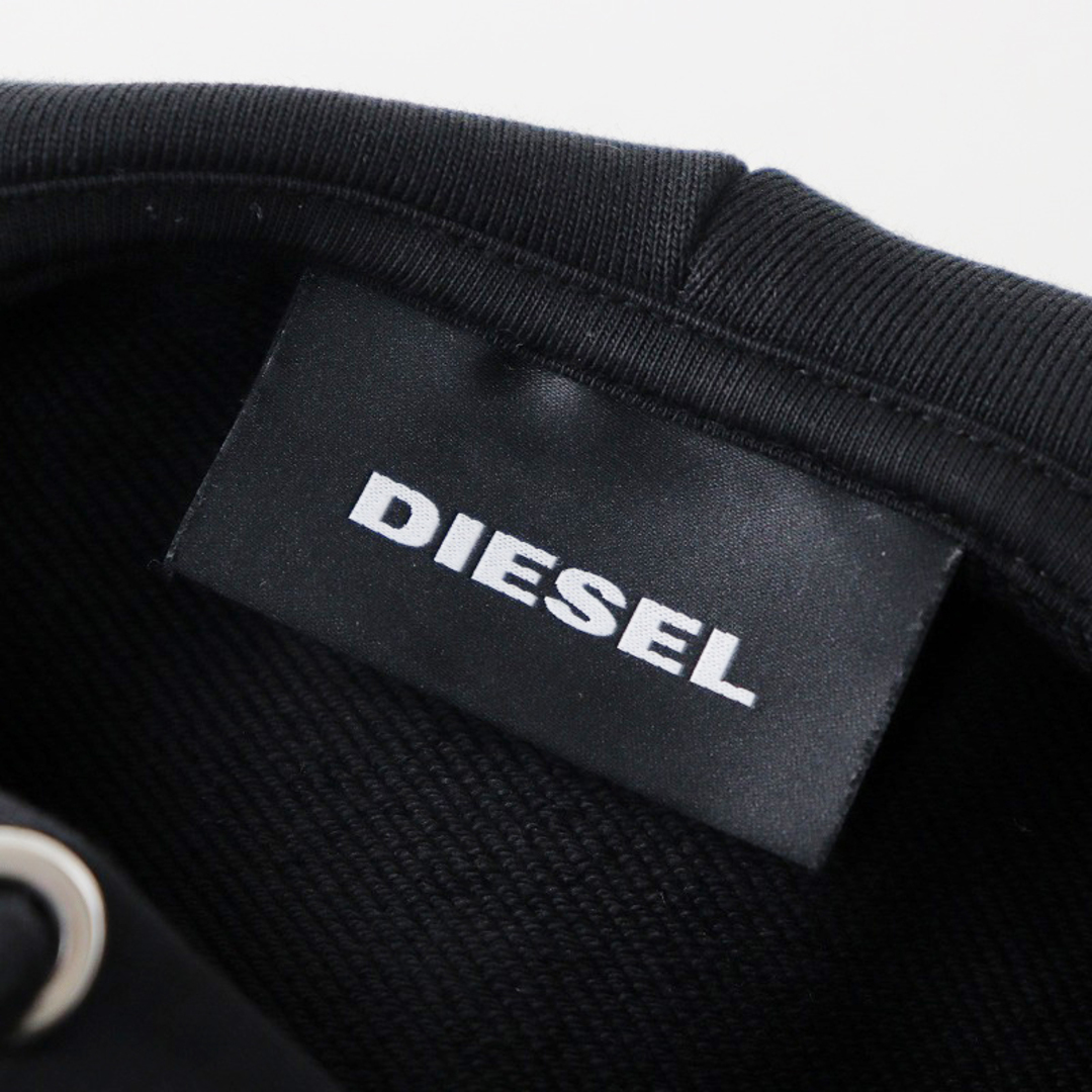 DIESEL(ディーゼル)の美品 メンズ ディーゼル DIESEL フォトプリント 裏毛 スウェット フーディー S/ブラック トップス【2400013781749】 メンズのトップス(パーカー)の商品写真