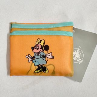 ディズニー(Disney)の<新品>レトロミニー ポケット収納 ミニエコバッグ ディズニーストア(キャラクターグッズ)