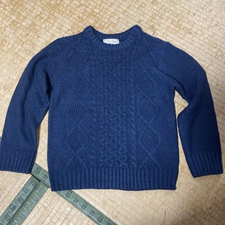 セーター　紺　130 フォーマル(ニット)