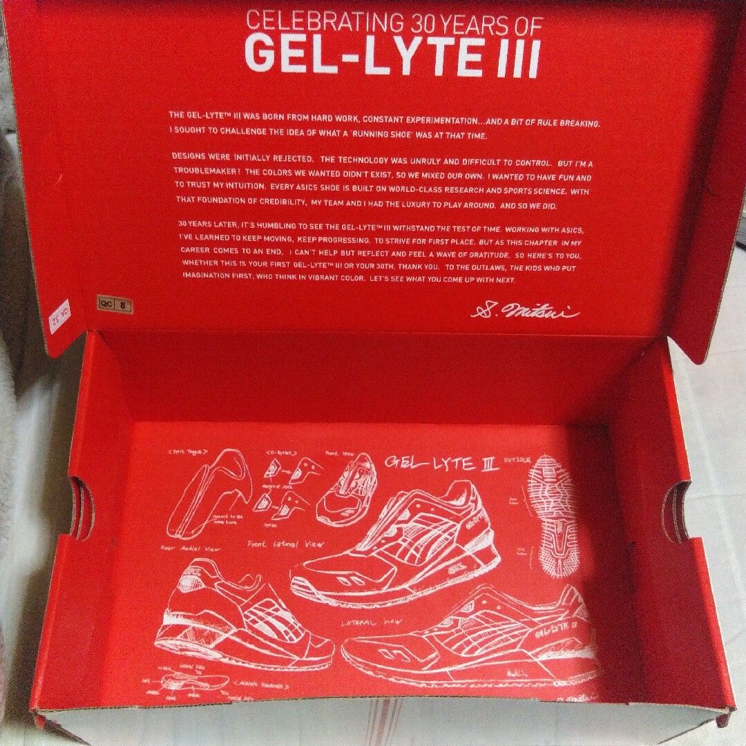 asics(アシックス)の新品箱入 ASICS アシックス GEL LYTE Ⅲ 30周年 28.5㎝ メンズの靴/シューズ(スニーカー)の商品写真