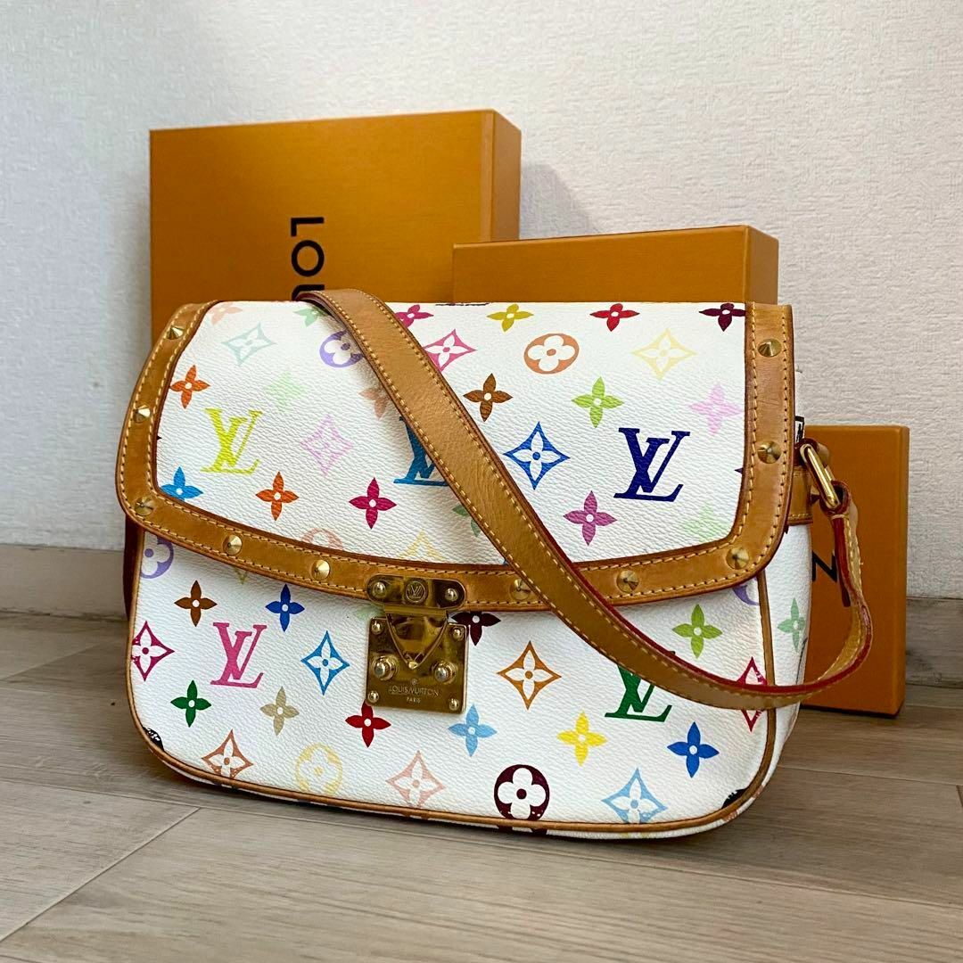 LOUIS VUITTON(ルイヴィトン)の❤️希少❤️ルイヴィトン モノグラム マルチカラー ソローニュ  バッグ レディースのバッグ(ショルダーバッグ)の商品写真