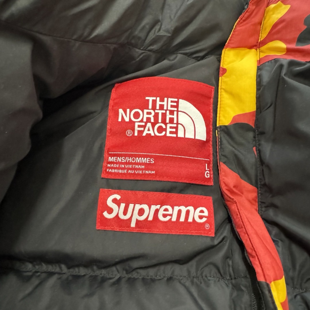 Supreme - Supreme North Face Split Nuptse Jacket Lの通販 by Supreme - Supreme North Face Split Nuptse Jacket Lの通販 by
