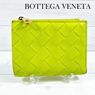 ボッテガヴェネタ(Bottega Veneta)のボッテガヴェネタ イントレチャート スモール 二つ折りウォレット 707601(財布)