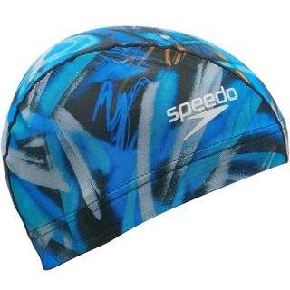 スピード(SPEEDO)の【試着のみ】speedo スイムキャップ M(マリン/スイミング)