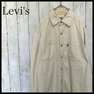 リーバイス(Levi's)のリーバイス 長袖ホワイトデニムシャツ タブ付メタルボタン Z1100(シャツ)