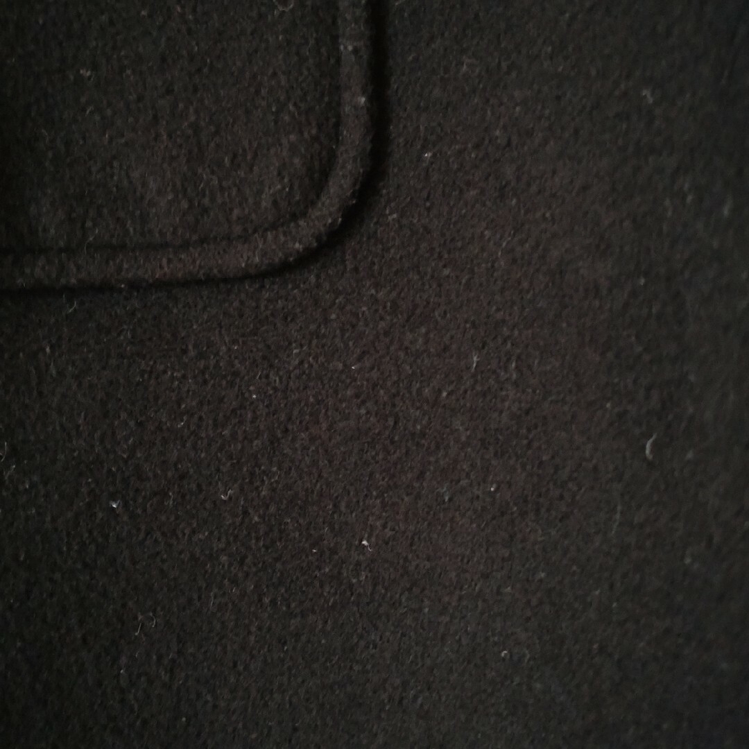 moussy(マウジー)のMOUSSY　コート　ブラック レディースのジャケット/アウター(ロングコート)の商品写真