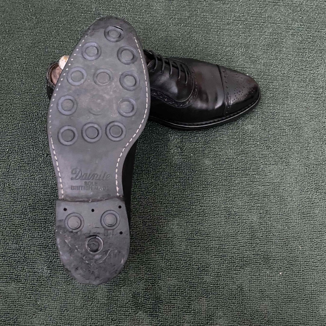 Jalan Sriwijaya(ジャランスリウァヤ)のジャランスリウァヤ　内羽根ストレートチップシューズ　黒　7 メンズの靴/シューズ(ドレス/ビジネス)の商品写真
